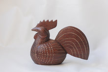 Load image into Gallery viewer, Carved Wooden Rooster Box
