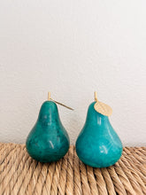 Load image into Gallery viewer, Pair of Green Marble Pears
