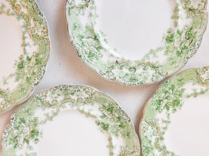 Antique Florentine Plate Set