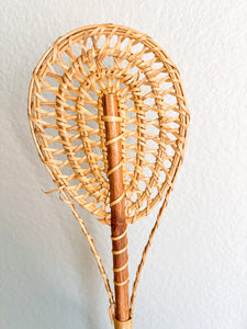 Pair of Rattan Wall Rackets