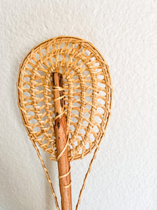 Pair of Rattan Wall Rackets