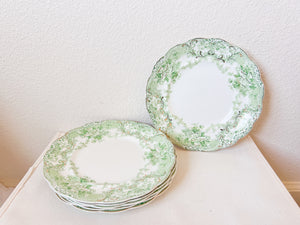 Antique Florentine Plate Set