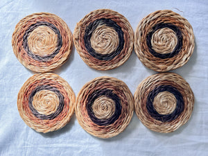 Set of Straw Coasters