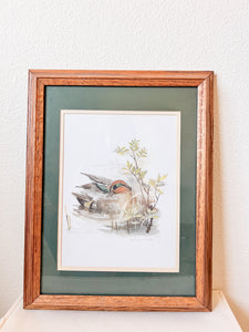 Vintage Framed Duck Prints