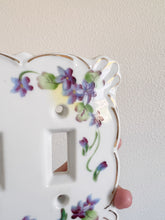 Load image into Gallery viewer, Painted Floral Switch Plate
