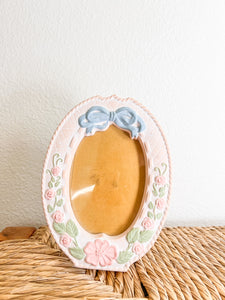 Floral Ceramic Frame