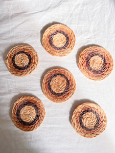 Set of Straw Coasters