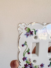 Load image into Gallery viewer, Painted Floral Switch Plate
