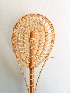 Pair of Rattan Wall Rackets