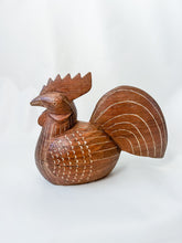 Load image into Gallery viewer, Carved Wooden Rooster Box
