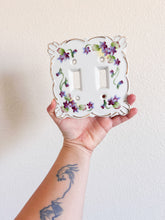 Load image into Gallery viewer, Painted Floral Switch Plate
