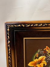 Load image into Gallery viewer, Floral Painting in Ornate Frame
