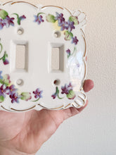 Load image into Gallery viewer, Painted Floral Switch Plate
