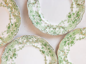 Antique Florentine Plate Set