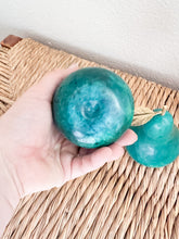 Load image into Gallery viewer, Pair of Green Marble Pears
