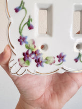 Load image into Gallery viewer, Painted Floral Switch Plate
