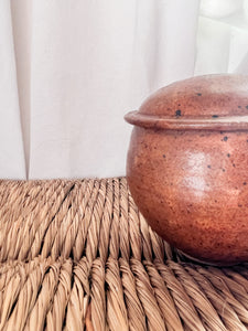 Round Stoneware Vessel