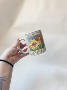 Vintage Sunflower Mug