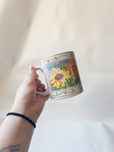 Vintage Sunflower Mug