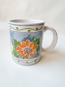 Vintage Sunflower Mug