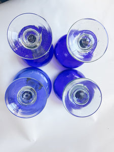 Handblown Margarita Glasses - Set of 4