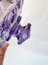 Load image into Gallery viewer, Purple Fenton Glass Candy Dish
