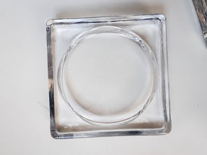 Pair of Glass Coasters