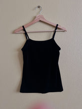 Load image into Gallery viewer, Black Velvet Tank - Size M
