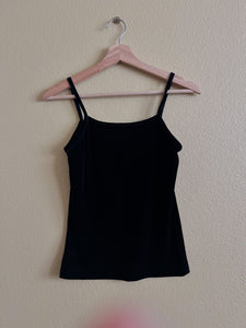 Black Velvet Tank - Size M