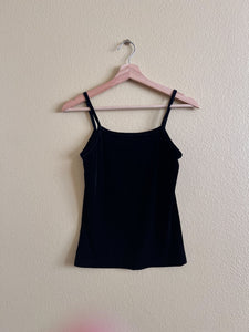 Black Velvet Tank - Size M