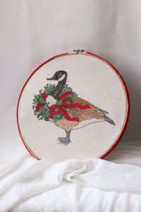 Christmas Goose Crosstitch