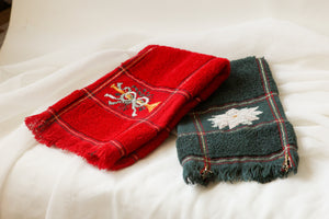 Christmas Needlepoint Hand Towels