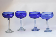 Load image into Gallery viewer, Handblown Margarita Glasses - Set of 4
