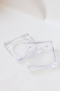 Pair of Glass Coasters