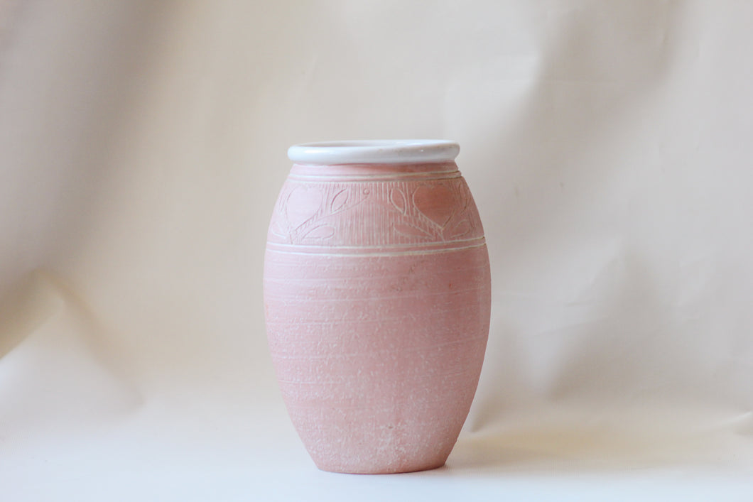 Pink Heart Vase