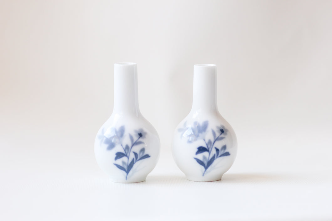 Pair of Tiny Porcelain Vases