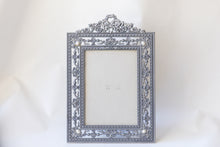 Load image into Gallery viewer, Ornate Metal and Pearl 5x7 Photo Frame
