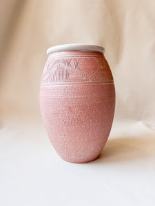 Pink Heart Vase