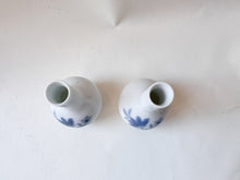 Load image into Gallery viewer, Pair of Tiny Porcelain Vases
