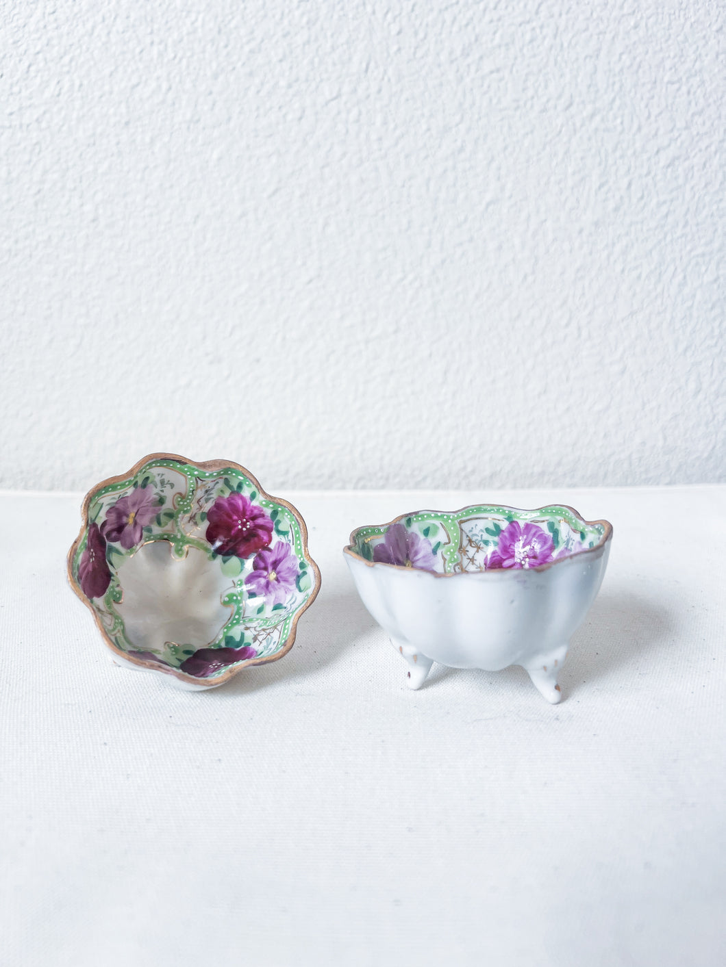 Porcelain Violet Dishes