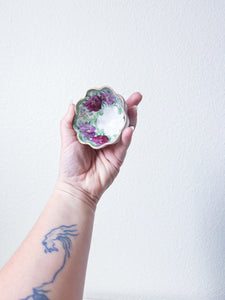 Porcelain Violet Dishes