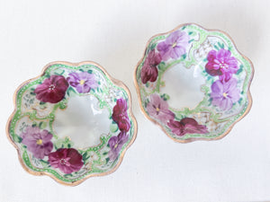 Porcelain Violet Dishes