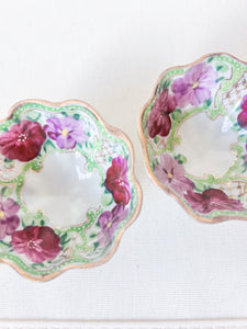 Porcelain Violet Dishes