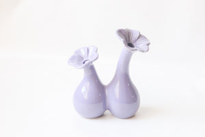 Purple Flower Bud Vase