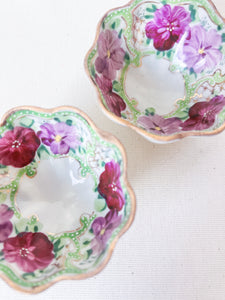 Porcelain Violet Dishes