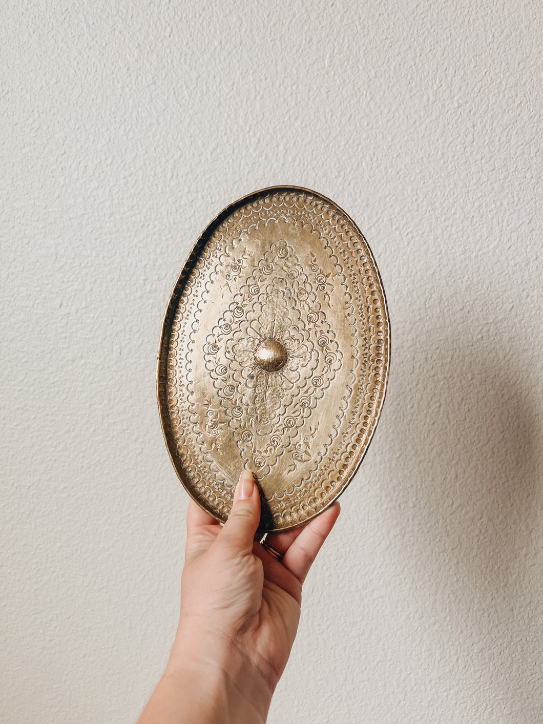 Etched Brass Dish