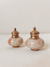 Load image into Gallery viewer, Brass and Marble Shakers
