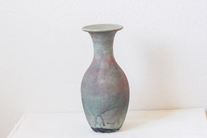 Green Stoneware Vase