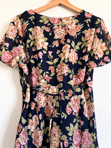 Floral Midi Dress - Size 12