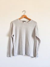 Load image into Gallery viewer, Silver Sparkle Sweater - Size L
